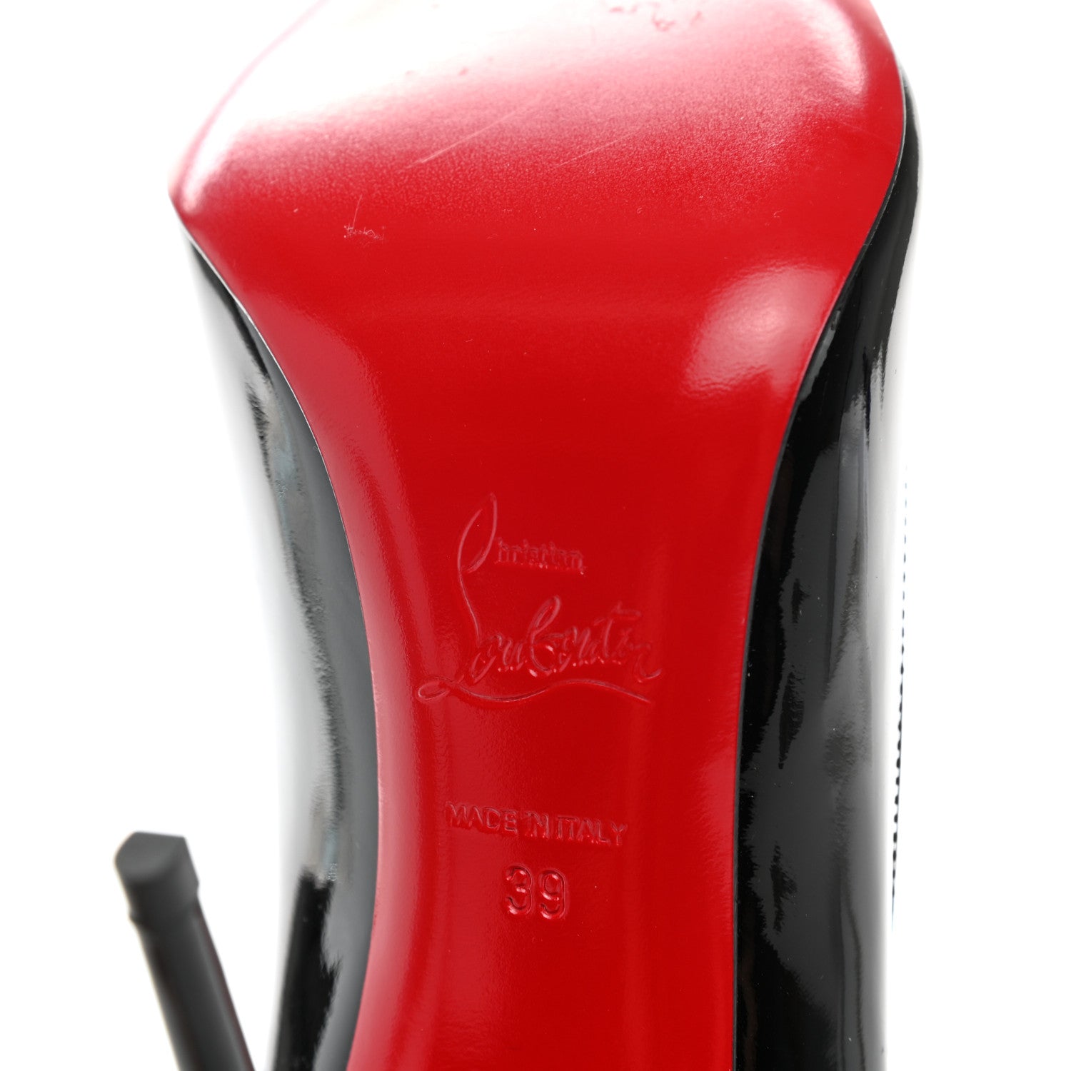 Christian Louboutin Patent So Kate 100 Pumps 39 Black 6 of 9