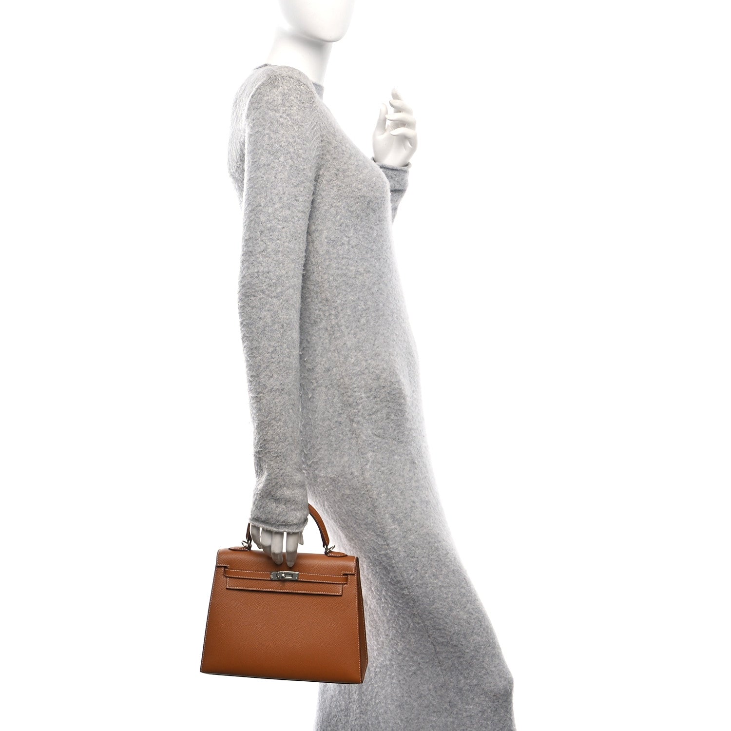 Hermes Epsom Kelly Sellier 25 Gold 2 of 11