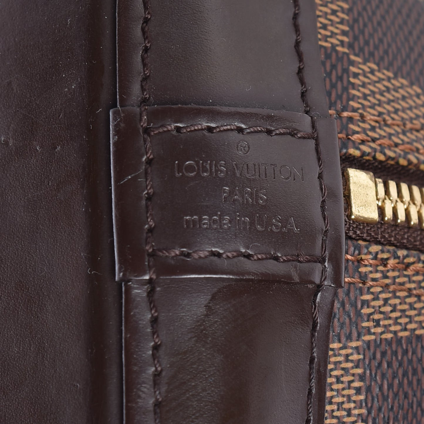 Damier Ebene Alma PM