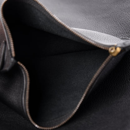Gucci Calfskin Logo Drawstring Backpack Black 9 of 11