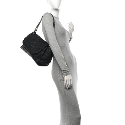 Chanel Caviar Quilted Timeless Accordion Flap Black 2 of 10