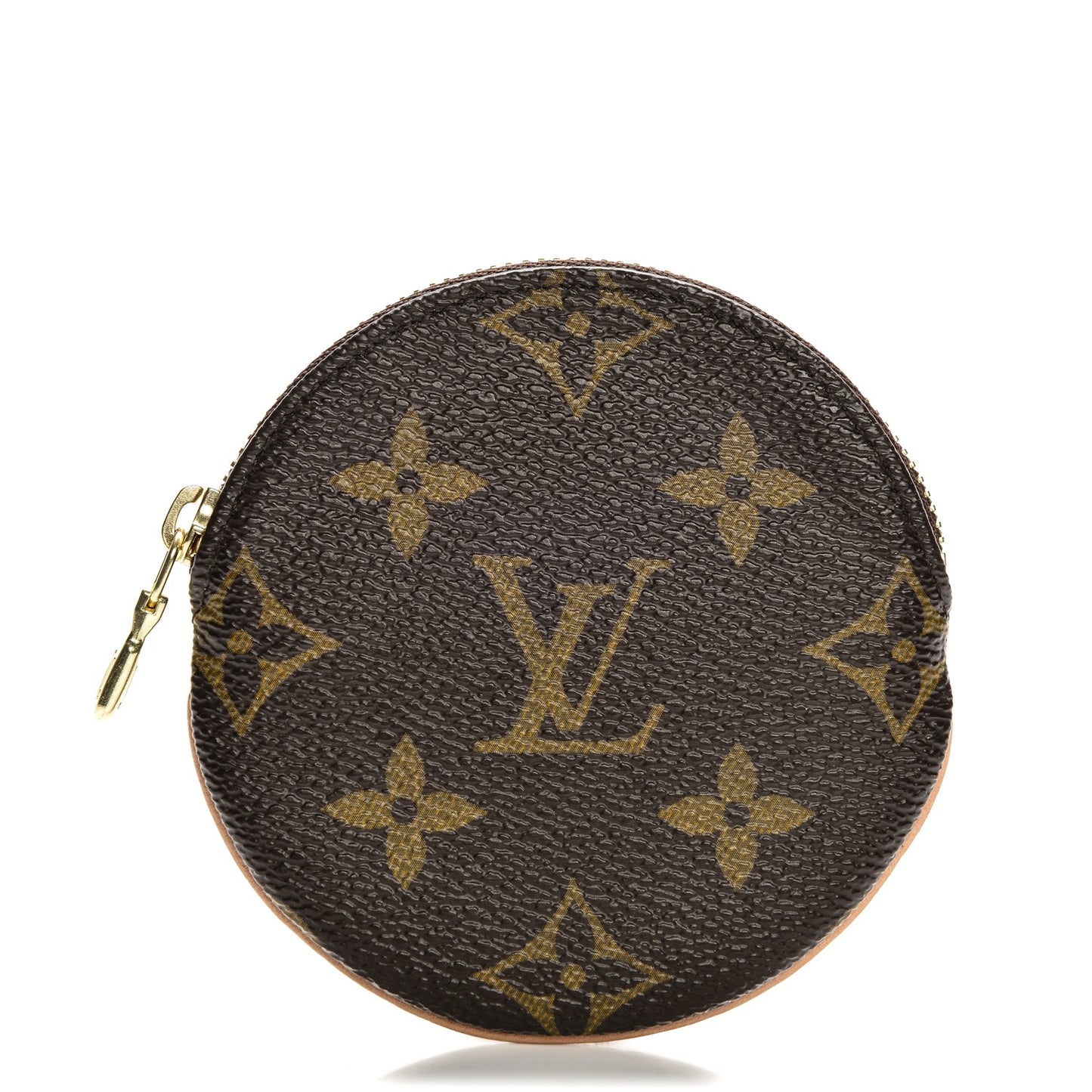 Monogram Round Coin Purse