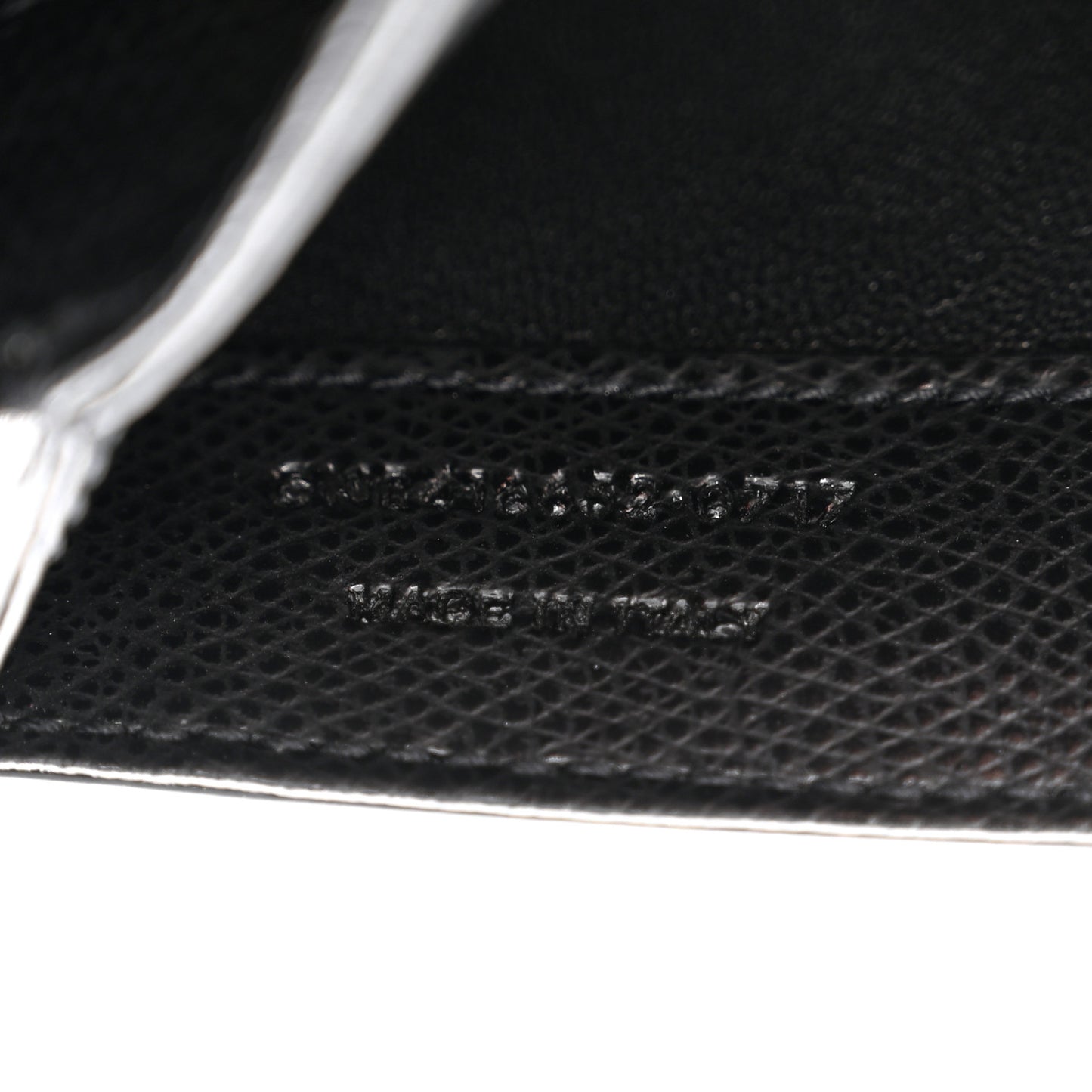 Textured Calfskin Medium Classic Monogram Universite Bag Black