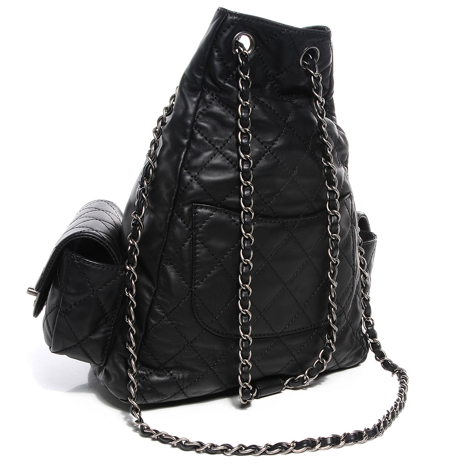 Chanel Calfskin Large Backpack Is Back Black 2 of 10