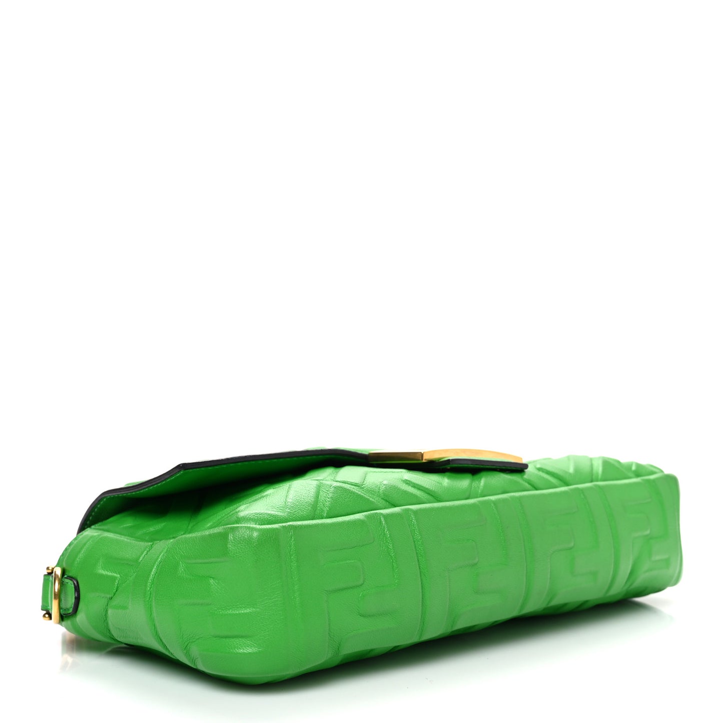 Nappa FF 1974 Embossed Baguette Tomatillo