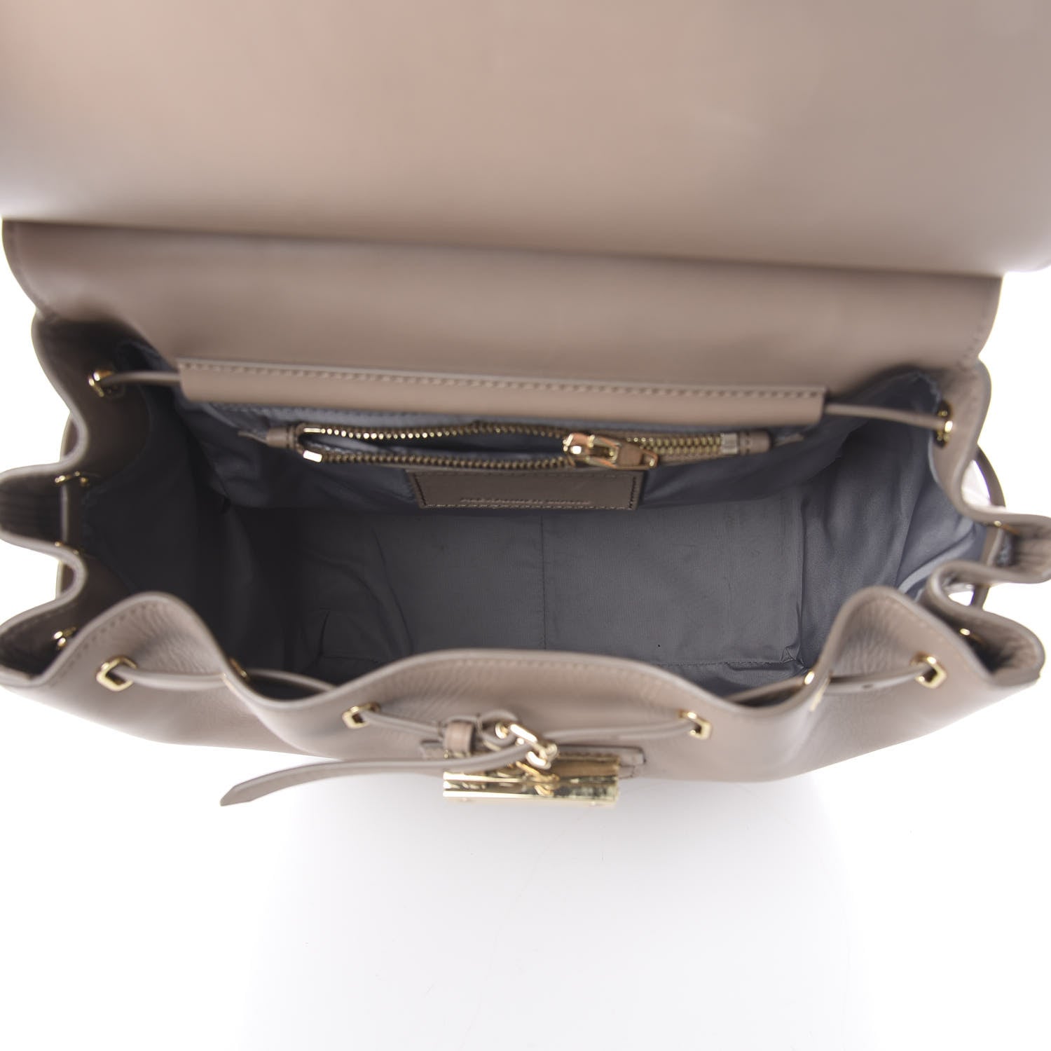 Alexander Wang Calfskin Prisma Skeletal Backpack Latte 4 of 7