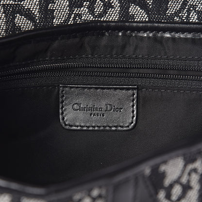 Christian Dior Monogram Saddle Bag Blue 6 of 9