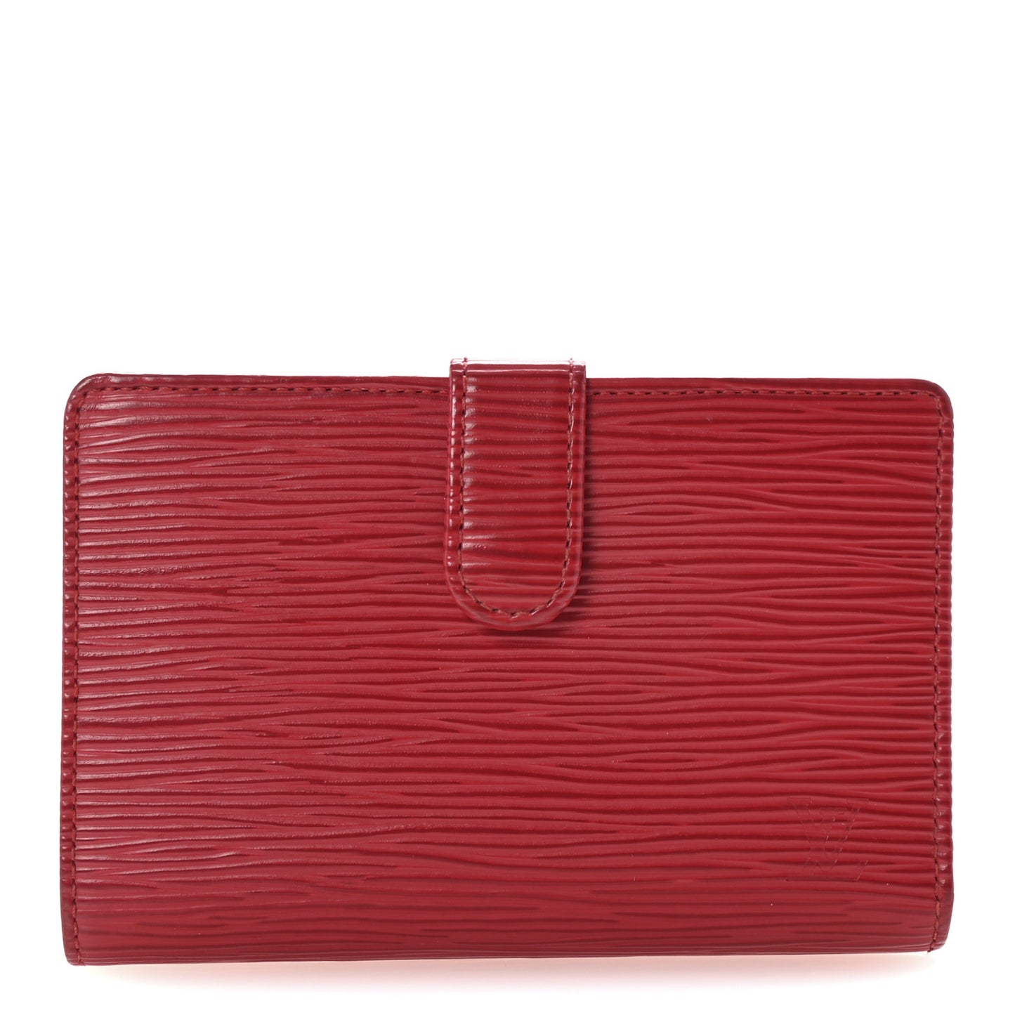 Epi French Purse Wallet Castillan Red