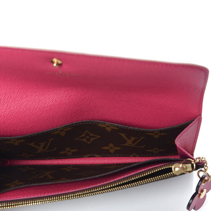 Louis Vuitton Monogram Bloom Flower Emilie Wallet 5 of 8