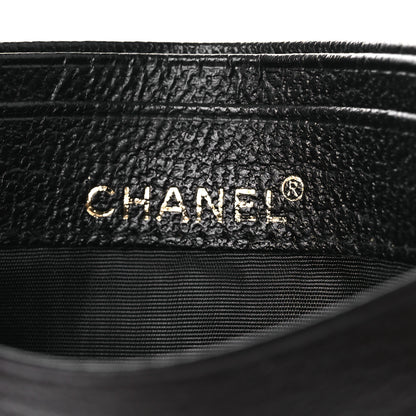 Chanel Goatskin CC Card Holder Black 6 of 8