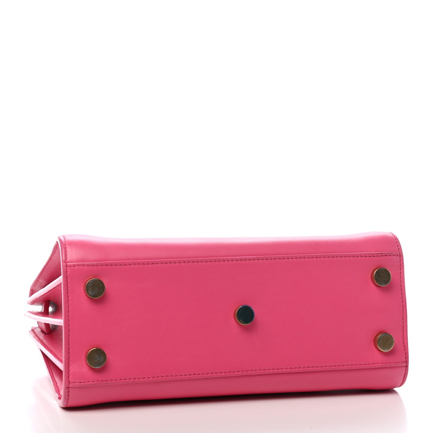 Calfskin Nano Sac De Jour Lipstick Fuchsia