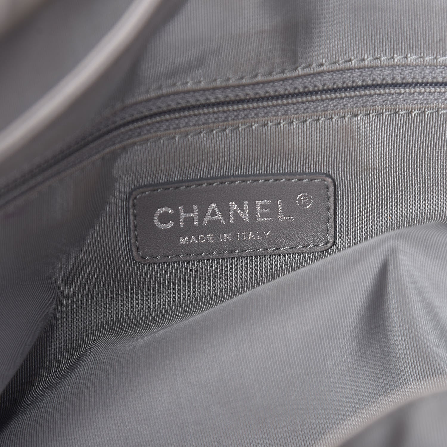 Chanel Nylon Quilted Tweed Stitch Bubble Camera Case Blue 6 of 15
