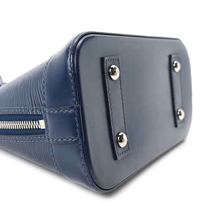 Louis Vuitton Epi Alma BB Indigo 8 of 9
