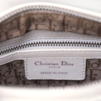 Christian Dior Lambskin Cannage Medium Lady Dior White 5 of 5