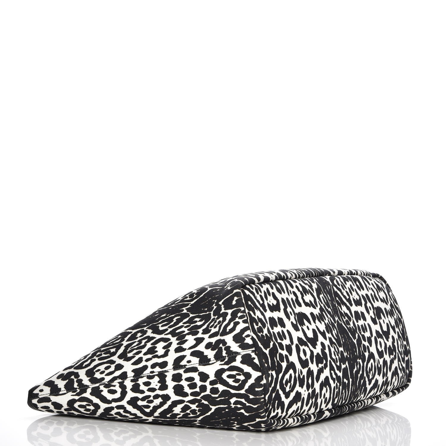 Givenchy Canvas Jaguar Print Large Antigona Tote Black White 4 of 9