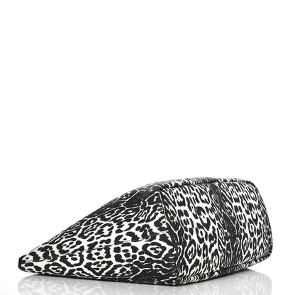 Givenchy Canvas Jaguar Print Large Antigona Tote Black White 4 of 9