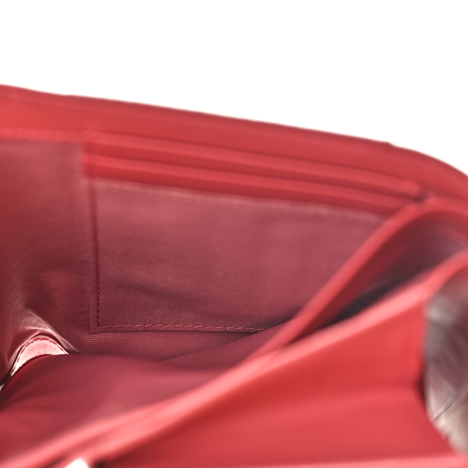 MCM Grained Calfskin Wallet Pink 8 of 10