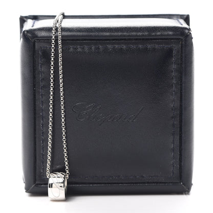 Chopard 18K White Gold Chopardissimo Pendant Necklace 6 of 6