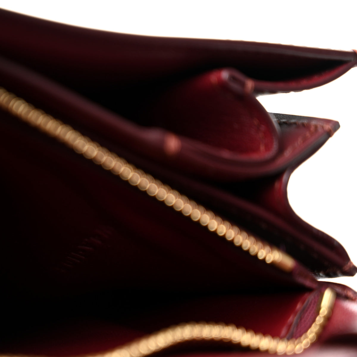Box Calfskin Medium Classic Box Flap Bag Burgundy