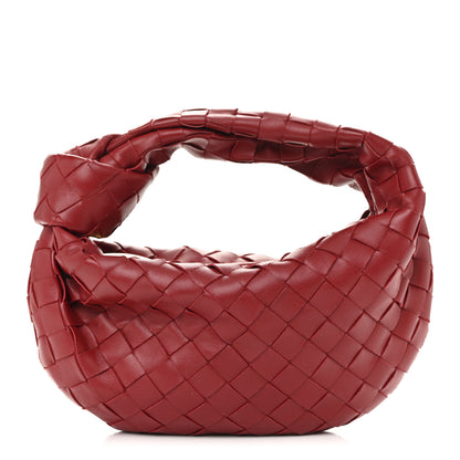 Bottega Veneta Nappa Intrecciato Mini Jodie Dark Red 1 of 11