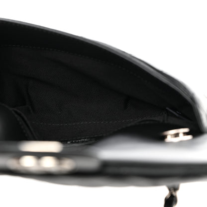 Chanel Calfskin Quilted CC Uniform Flap Belt Bag Black 5 of 10