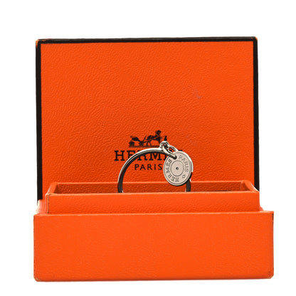 Hermes 18K White Gold Diamond Gambade Ring 56 7.5 6 of 6