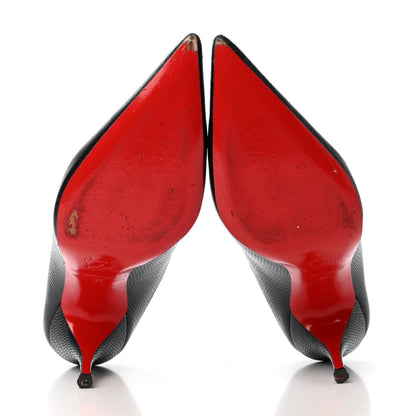 Christian Louboutin Calfskin Zarli Quart 80 Mules 36 Black 4 of 4