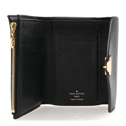 Louis Vuitton Monogram Pallas Compact Wallet NM Black 5 of 7