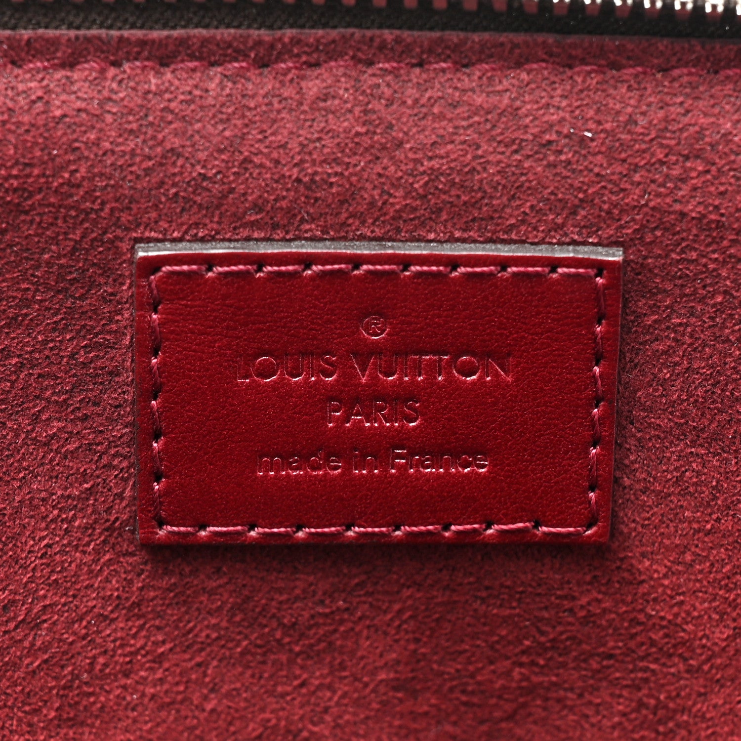 Louis Vuitton Monogram Shine Alma PM Bordeaux 6 of 12