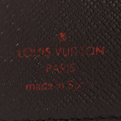 Louis Vuitton Damier Ebene Checkbook Cover Wallet 6 of 6