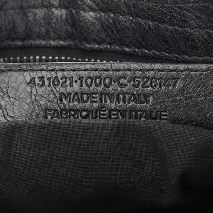 Balenciaga Agneau Classic Silver Hardware S City Black 7 of 12