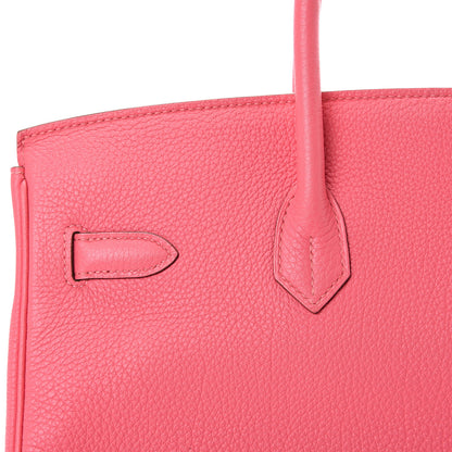 Hermes Togo Birkin 35 Rose Lipstick 11 of 38