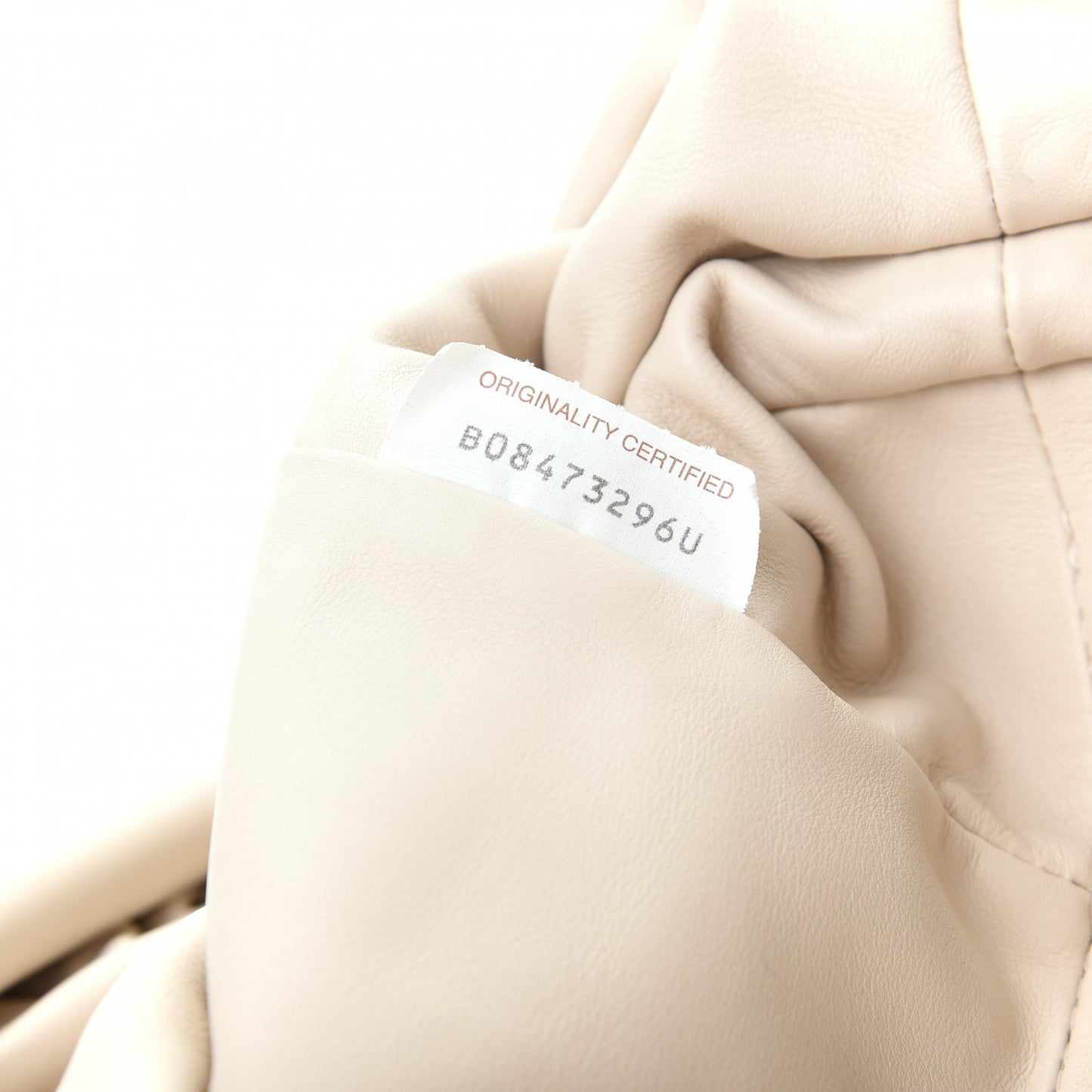 Smooth Butter Calf The Pouch Oversized Clutch Mist