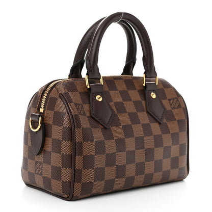 Louis Vuitton Damier Ebene Speedy Bandouliere 20 3 of 10