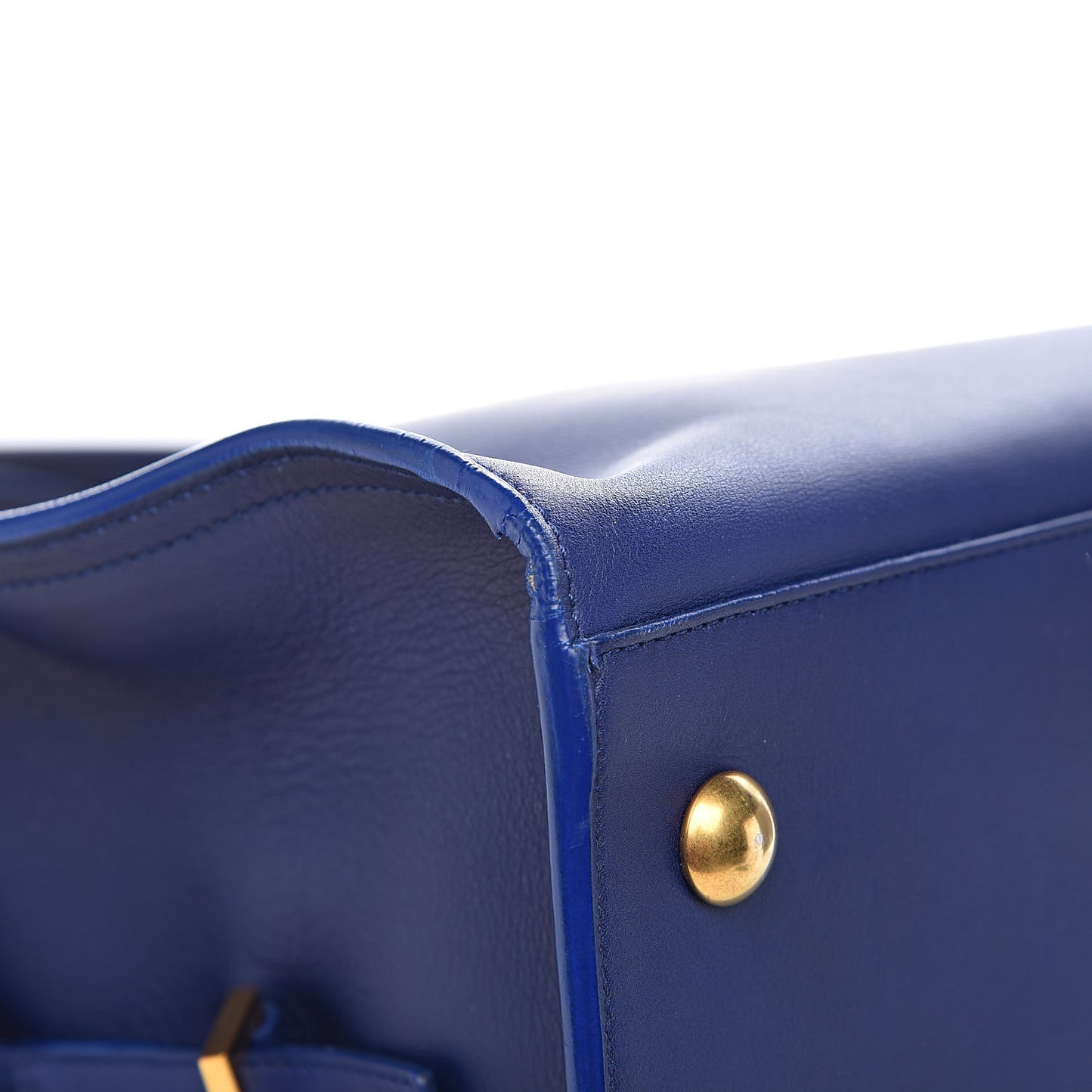 Calfskin Medium Classic Y Cabas Navy