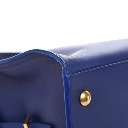 Saint Laurent Calfskin Medium Classic Y Cabas Navy 13 of 16
