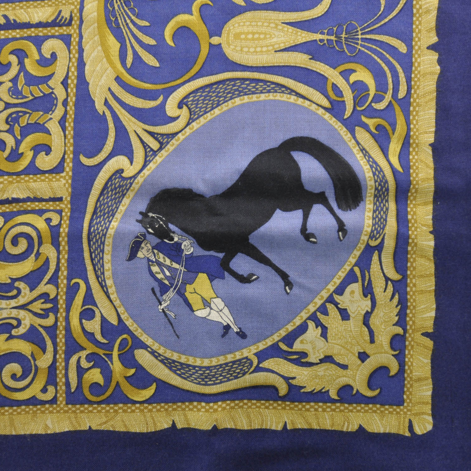 Hermes Cashmere Silk La Presentation Scarf 90 1 of 6