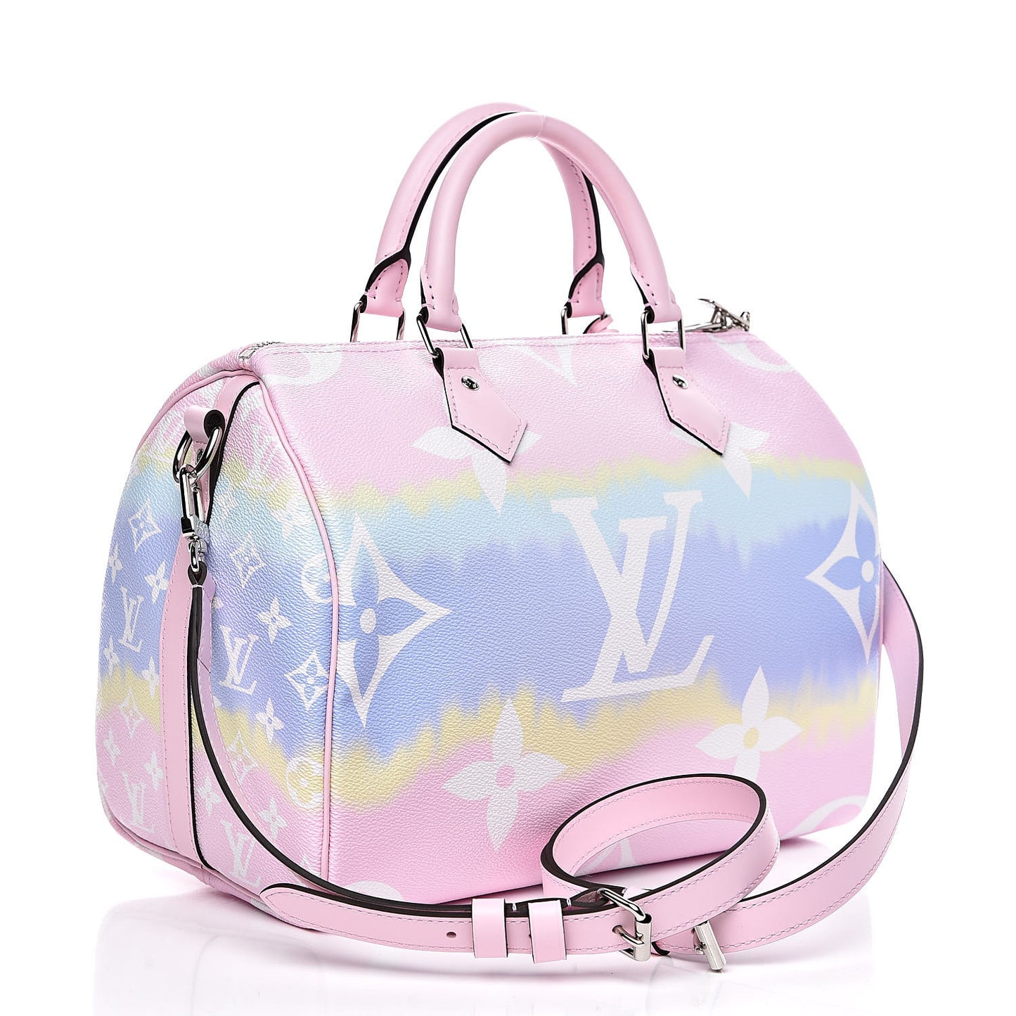 Monogram Escale Speedy Bandouliere 30 Pastel