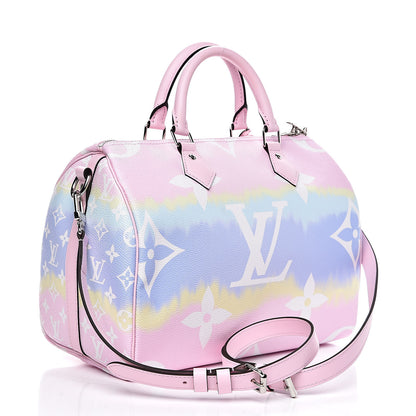 Louis Vuitton Monogram Escale Speedy Bandouliere 30 Pastel 3 of 11
