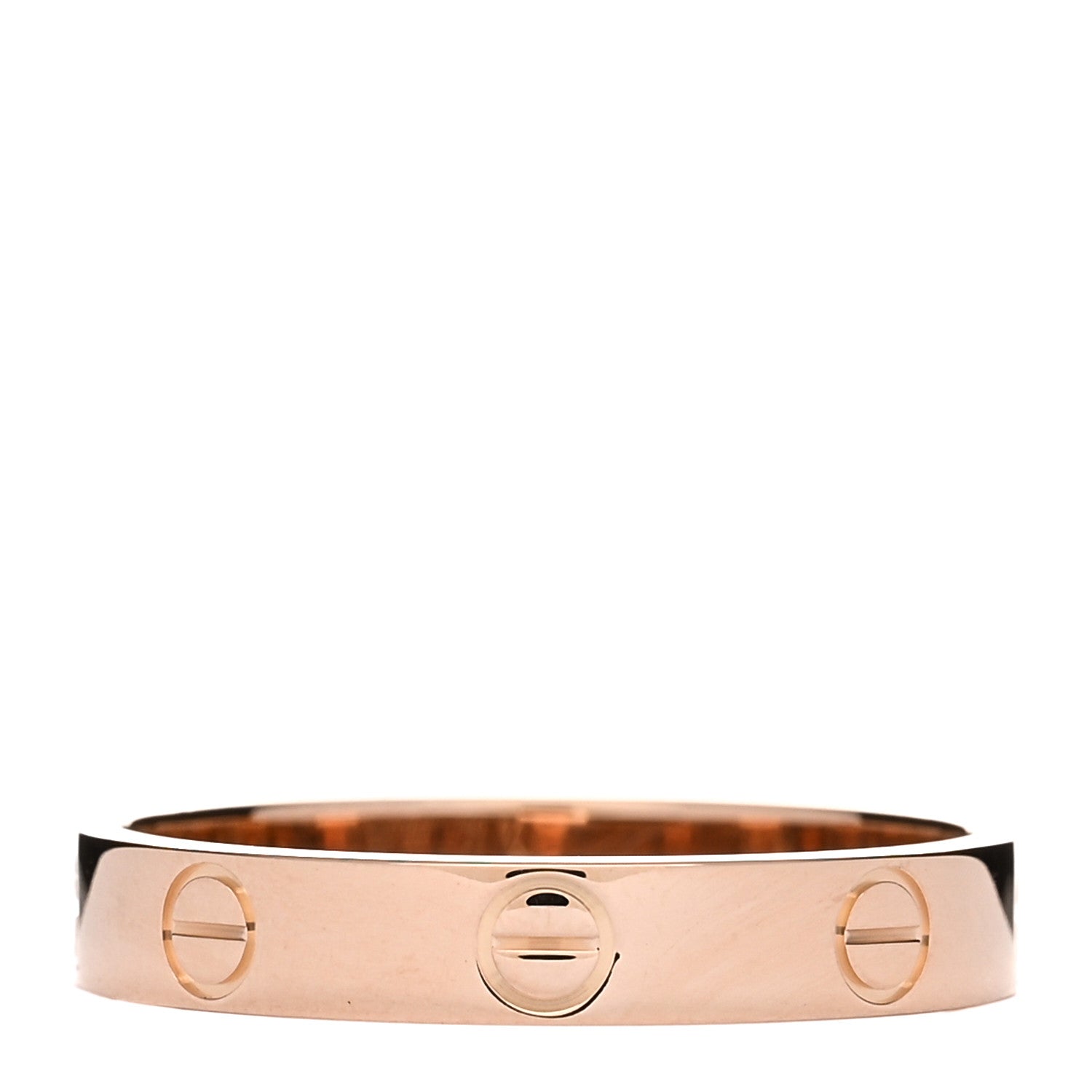 Cartier 18K Pink Gold 3.5mm LOVE Wedding Band Ring 57 8 3 of 4