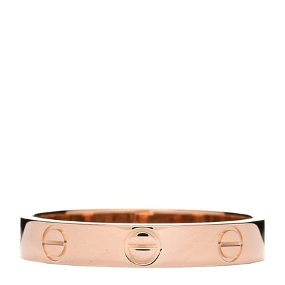 Cartier 18K Pink Gold 3.5mm LOVE Wedding Band Ring 57 8 3 of 4