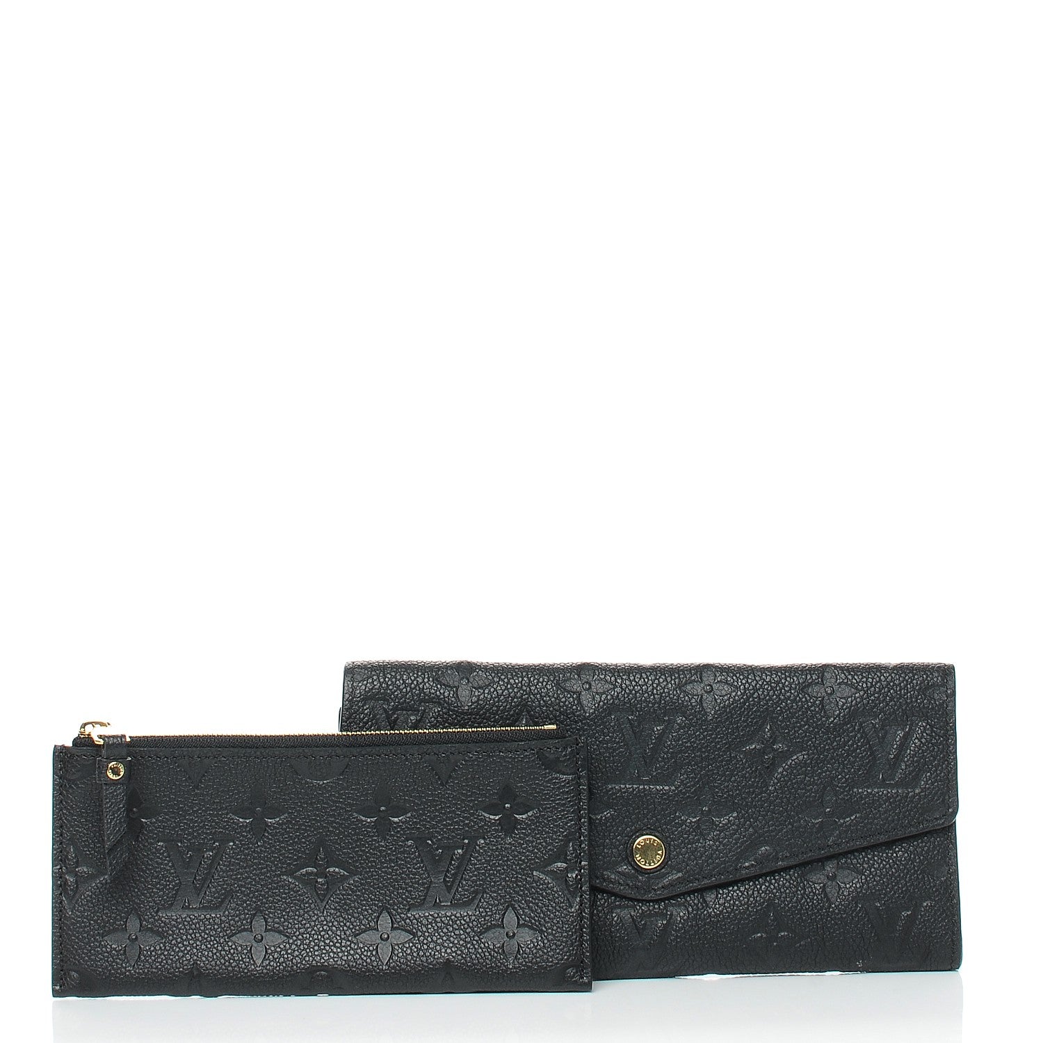 Louis Vuitton Empreinte Curieuse Wallet Black 6 of 11