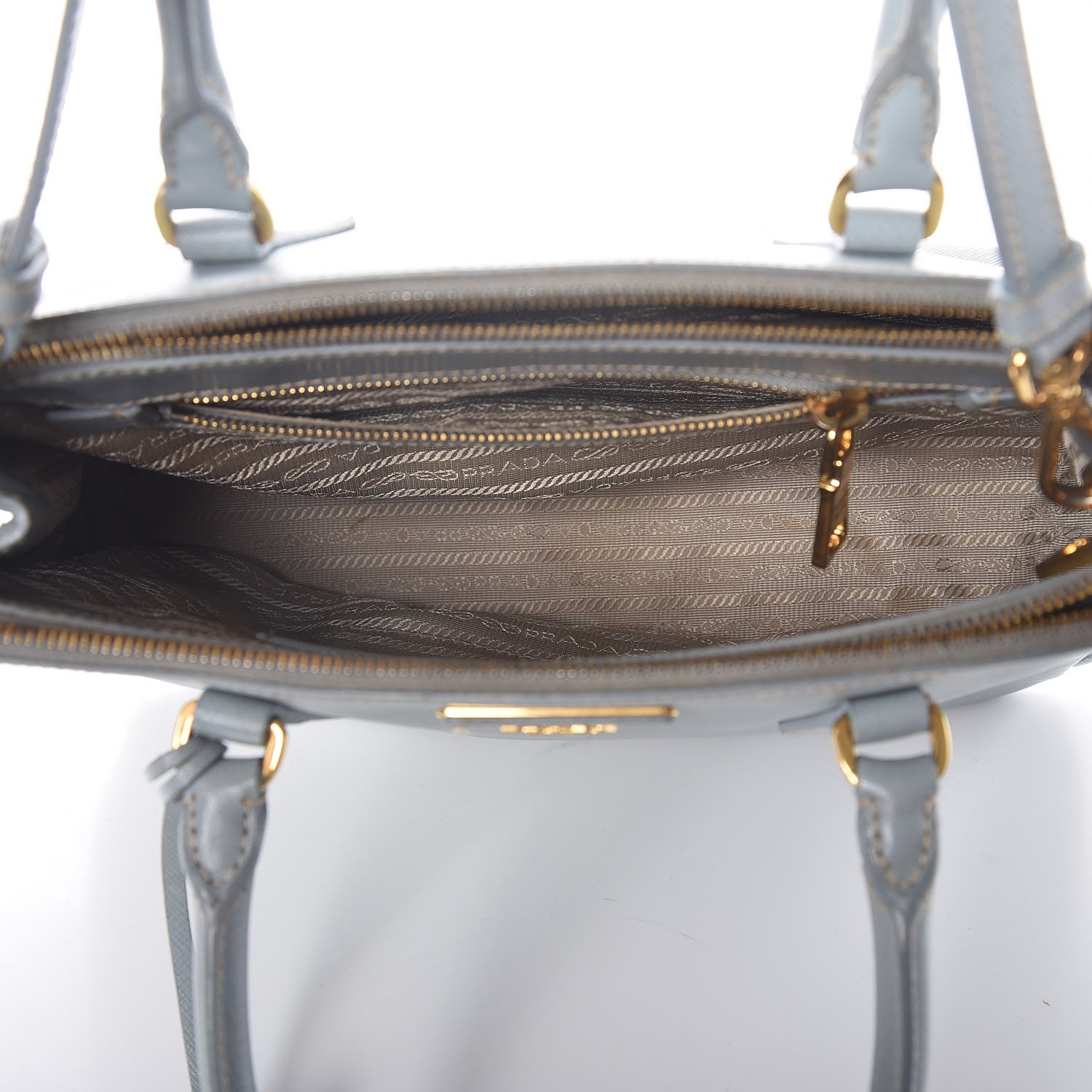 Prada Saffiano Medium Galleria Double Zip Tote Astrale 6 of 13