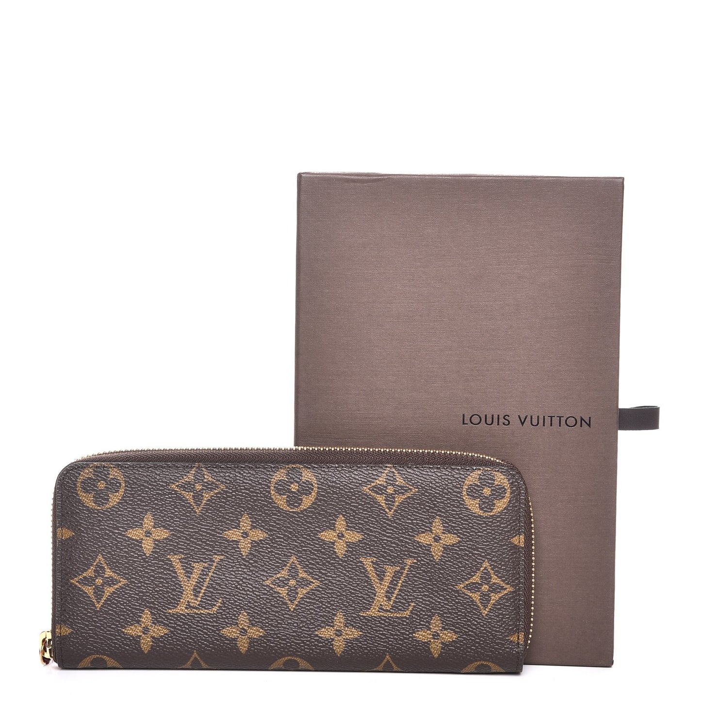 Monogram Clemence Wallet Fuchsia