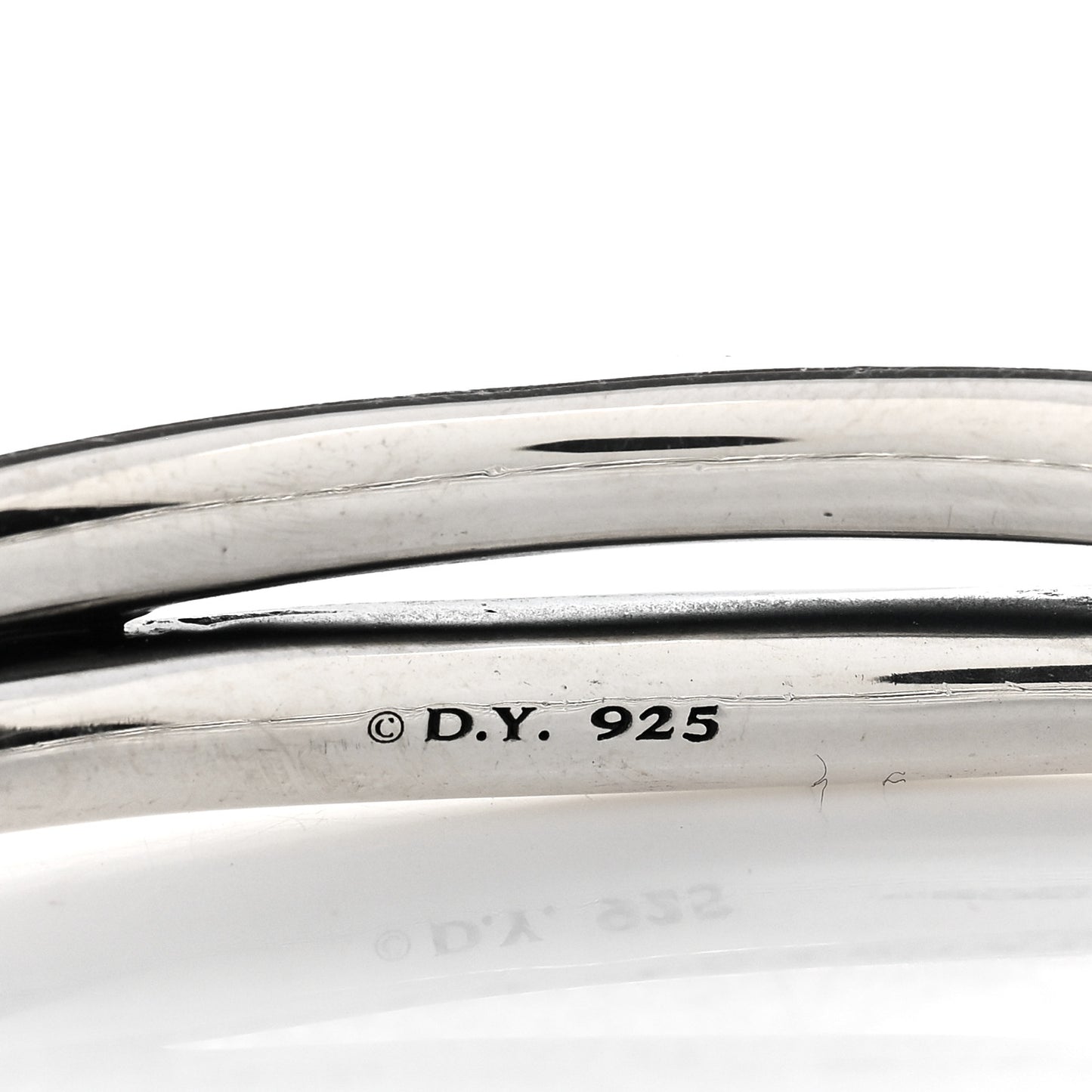 Sterling Silver 10mm Single Loop Labyrinth Bracelet