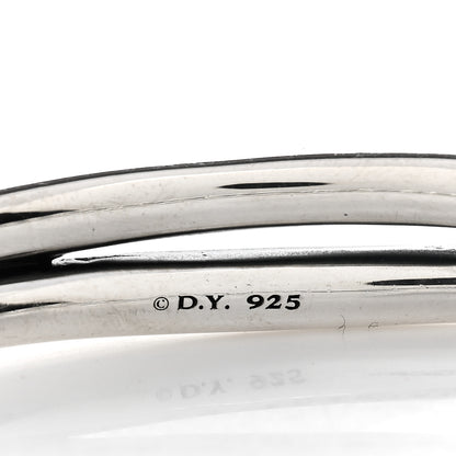 David Yurman Sterling Silver 10mm Single Loop Labyrinth Bracelet 3 of 3