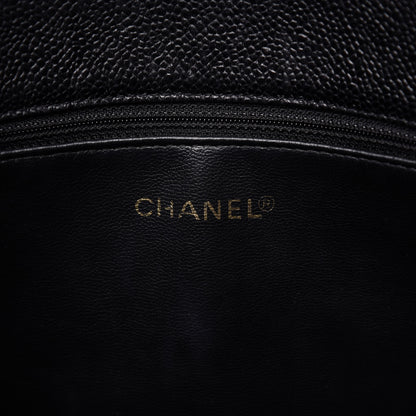 Chanel Caviar Flap Shoulder Bag Black 8 of 11