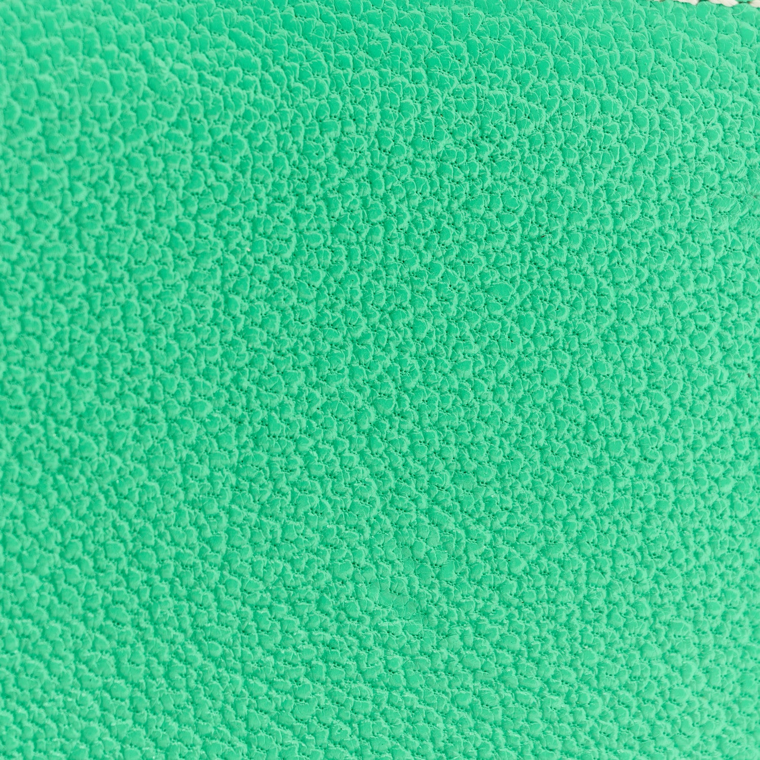 Hermes Chevre Mysore Sellier Card Holder Vert Comics Vert Fizz 11 of 12