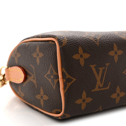 Louis Vuitton Monogram Nano Speedy Bandouliere 9 of 11