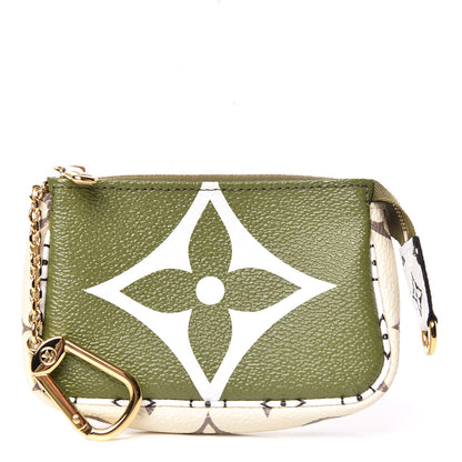 Louis Vuitton Monogram Giant Micro Pochette Accessories Kaki White 1 of 8